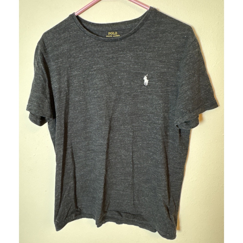 Polo Ralph Lauren Crew Neck T shirt M 175/96A White Pony Single Stitch